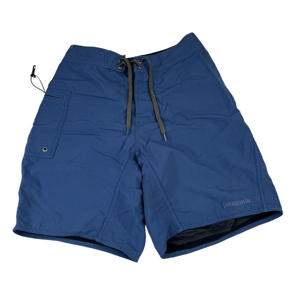 Patagonia Board Shorts Mens Size 28 Blue Swim Trunk